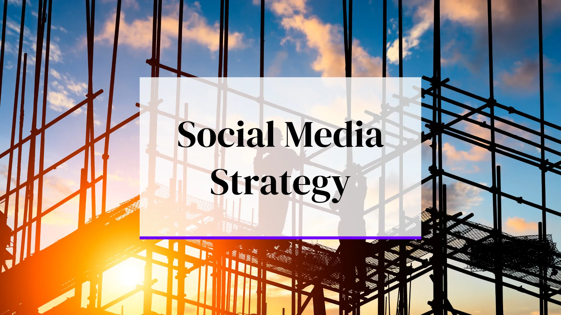 social media strategy